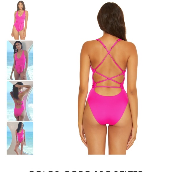 BECCA color code 1 pc swimsuit, NWT, medium - Picture 2 of 3